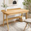 Bureau en bois massif avec 2 tiroirs-805270423