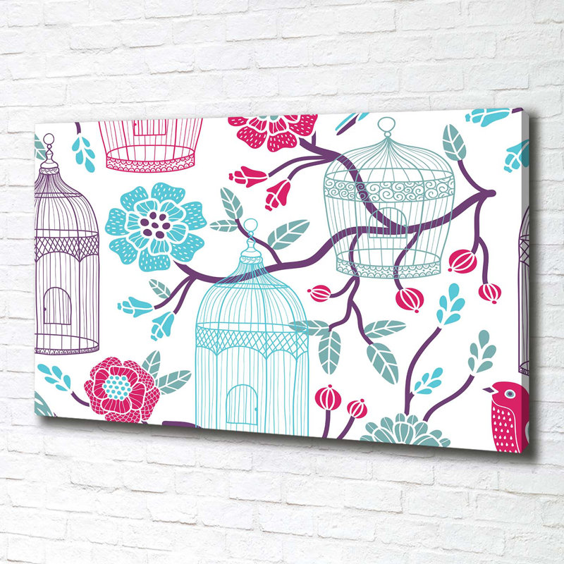 Bird Cages - Wrapped Canvas Print