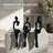 3pcs Modern Minimalist Human Figure Sitting Pose Resin Ornaments,-1407568885
