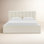 Delmar Linen Upholstered Bed