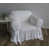 100 % coton blanc est en rupture de stock