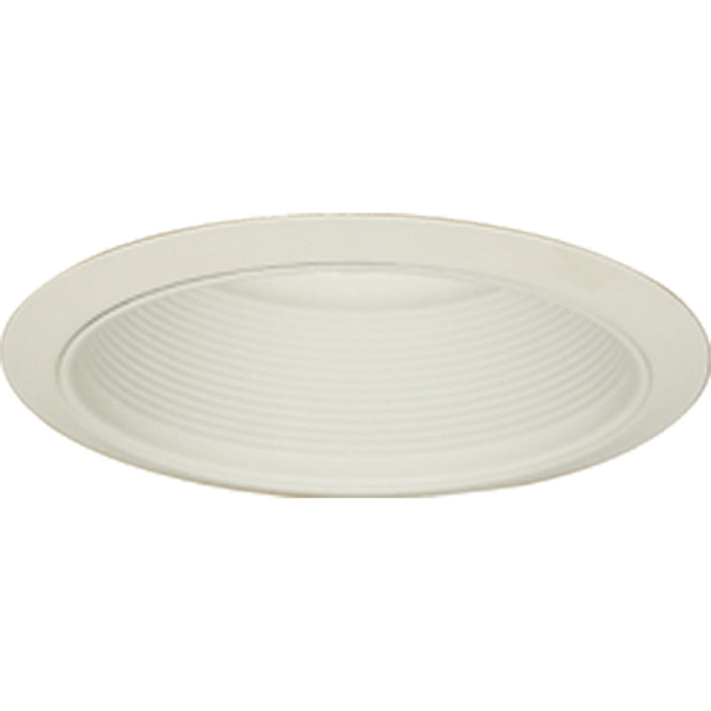 8'' Baffle Recessed Trim, White