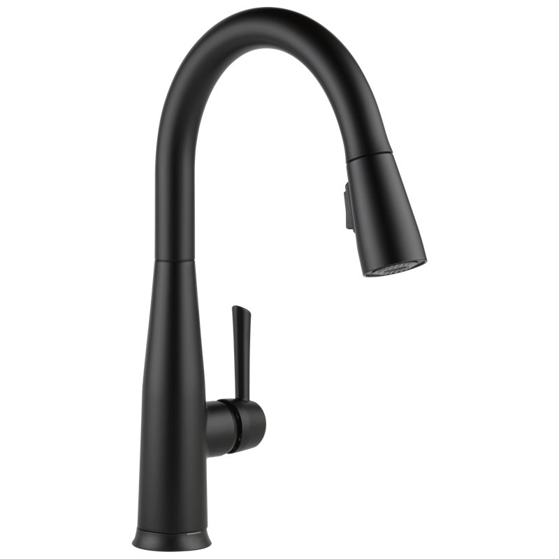Essa Touch2O Kitchen Sink Faucet with Touchless Technology, Matte Black