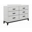 Commode de rangement avec tiroirs pour chambre à coucher moderne, commode avec rangement pour espace de vie-712075574