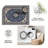 Deep Blue Oasis carpet-easy to clean, machine-washable, soft and comfortable; suitable for door mats, kitchens, living rooms, bedrooms, corridors, and laundry areas. Easy to clean, durable carpet for home decoration.-1158259818