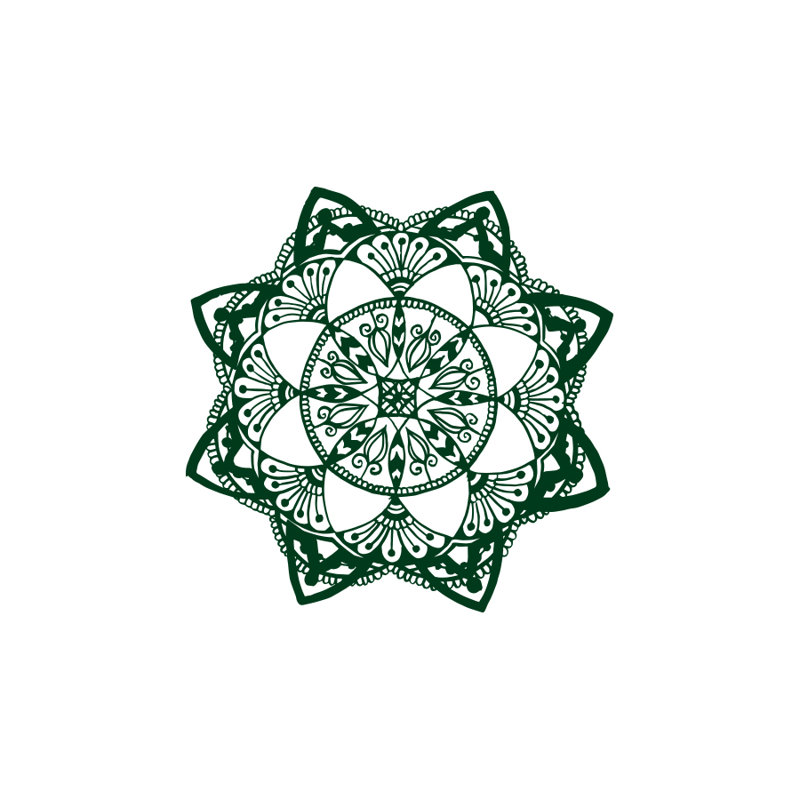 Non-Wall Damaging Wall Decal, Green
