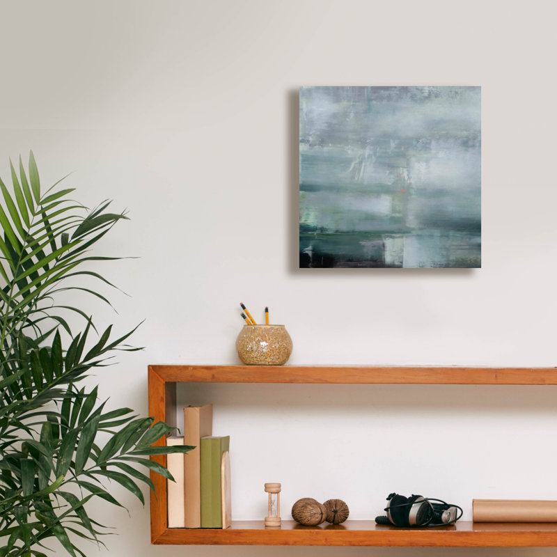  «Sailing Azure Bay - Détail» par Aondrea H. Maynard, art mural sur toile, 12 po x 12 po