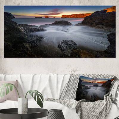 " Panorama Rocky Arch On Desert Island II "