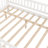Wood Daybed with Trundle and Fence Guardrails-317973228-317973229