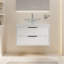 Meuble-lavabo mural 30 po avec vasque en verre Sharee-1480186361
