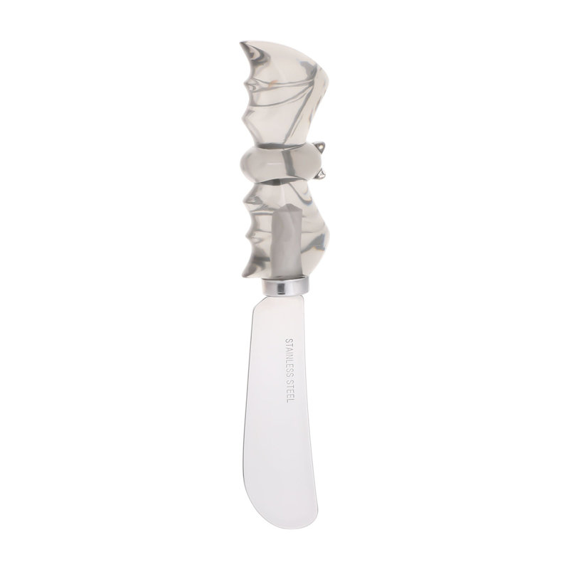 Bat Transparent Polyresin Cheese Spreader, S4