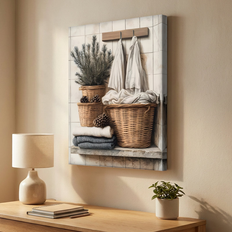 Art de l'aquarelle sur toile tendue Cozy