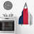 Navy Blue/Red/White
