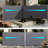 276" X 71'' Retractable Side Privacy Awning, Water-, -, Grey Water- Patio Screen Divider