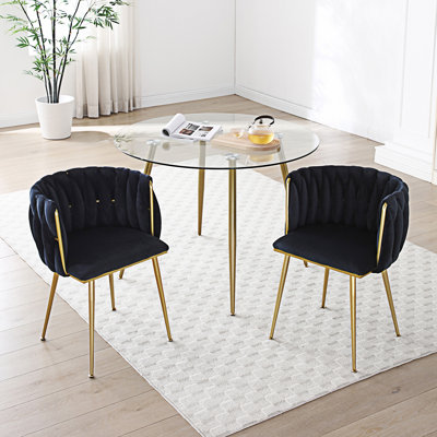 Modern Velvet Dining Chairs Set Of 2