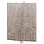 Tapis noir et blanc Noack