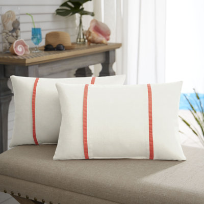 Housse et insert de coussin rectangulaire extérieur Furston