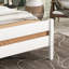 Lit simple avec tête et pied de lit, lit en bois d'hévéa-1478176354