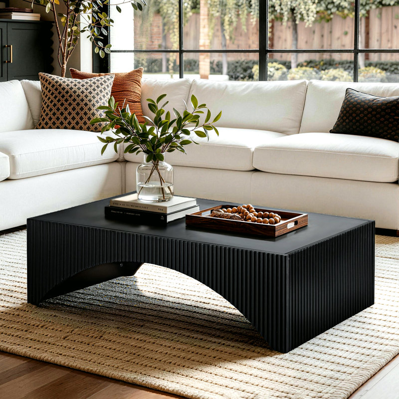 Table basse Claverton, Noir