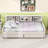Twin Upholstered Daybed with Shelves and Drawers-1175844616