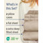 Ensemble de draps de luxe extra profonds - Ensembles de draps ultra doux et rafraîchissants-103254507-111768683