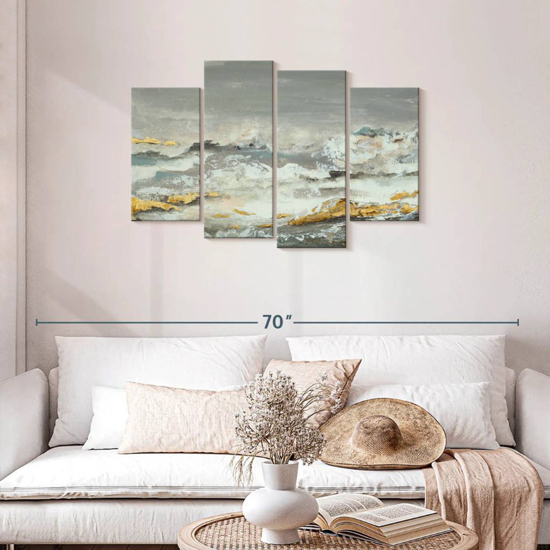 Avery Golden Rocks, 27" H x 43" W