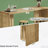 Elegant Wood Kitchen Table,Coffee Table,Rectangular Dining Table