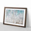 Birch Trees In Utah Painting - Single Picture Frame Print on MDF-56632909-56632910