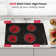 30 in. Built-In Coil Ceramic Surface Electric Cooktop in Black