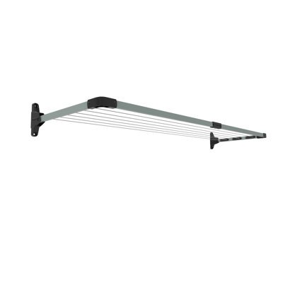 Daytek Steel Fold Down Wall-Mounted Drying Rack