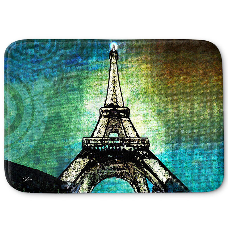 Non-Slip Bath Mat, 24" W x 17" L x 1" H
