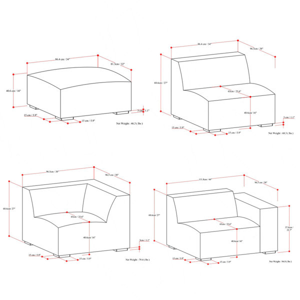 Dimensions du produit