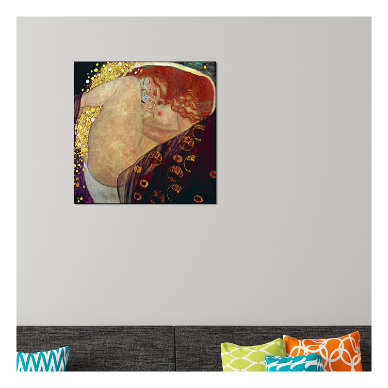 Gustav Klimt - Wrapped Canvas Painting, 70cm H x 70cm W x 1.8cm D