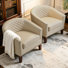 Fauteuil demi-tonneau Edvardas