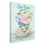 Deagen «Watercolor Teacups 1», reproduction d'impression sur toile tendue-30359469