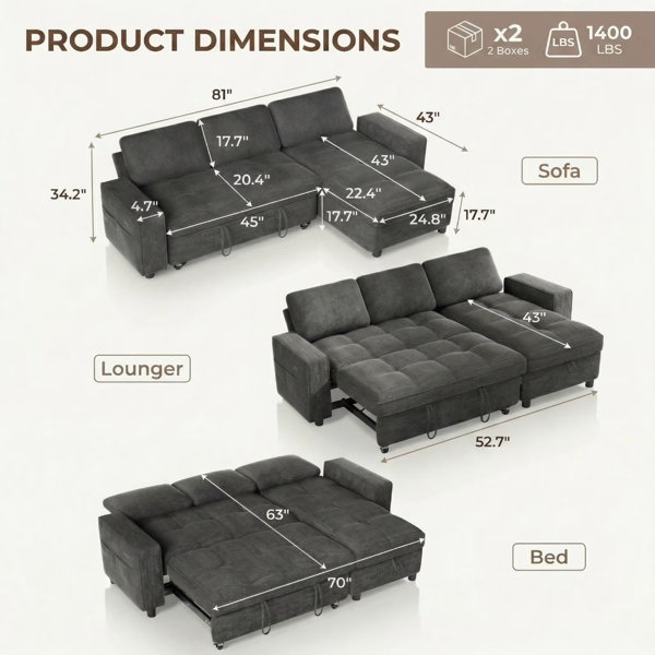 Dimensions du produit