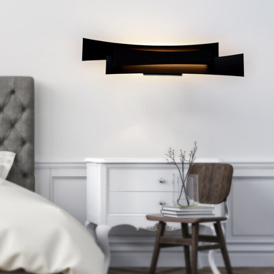Éclairage de meuble-lavabo moderne 24 po à DEL pour salle de bain, salle d'eau, couloir - DEL intégrée, aucune ampoule requise 