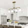 Wynridge Plug & Play 4-Light Chandelier in Transitional and Modern Style-60.15 Inches Tall and 38 Inches Wide