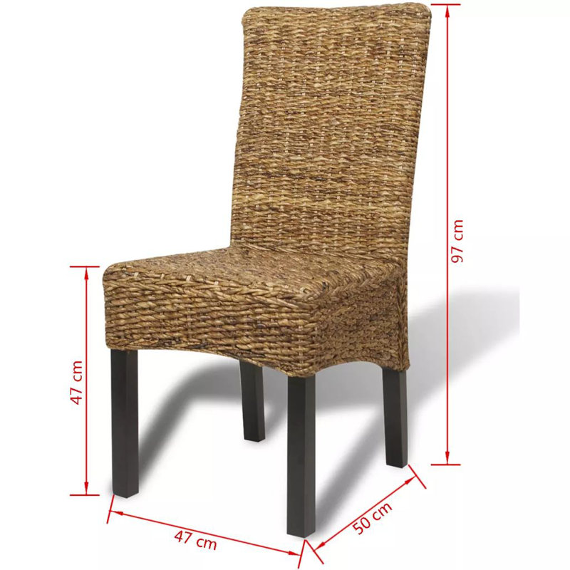 Humphries 47cm H Side Chair in Brown, 2