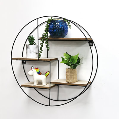 Melissa 3 Piece Circle Accent Shelf