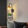 Alyza Rattan Plug-in Armed Sconce with Tray Table and Bulb Included