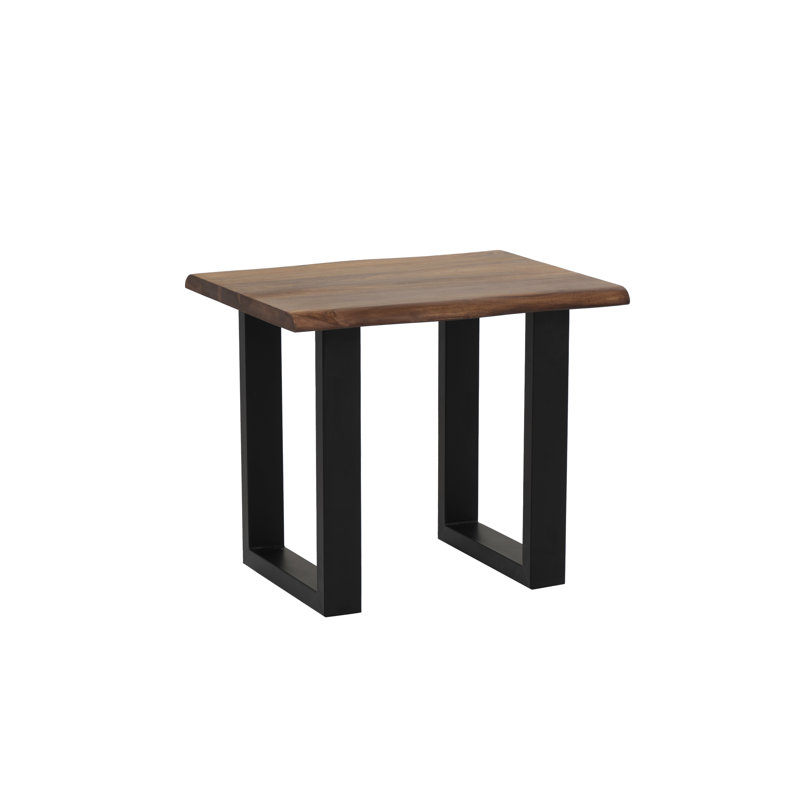 Menomonie Solid Wood Top End Table