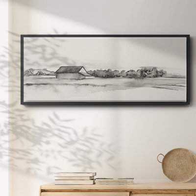 Wyeth Barn I- Framed Canvas