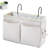 Bedside Caddy Organizer/Bedside Hanging Storage Bag Multi-Functi...