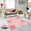 Tapis tissé élégant, 5,6 x 7,5 pieds, 100% polyester, hauteur des poils de 0,3 po | Pois antibactérien, feutre en PVC antidérapant, lavable à la machine | Impression 3D numérique, durable et facile à entretenir - parfaite pour n'importe quelle pièce-1365205772