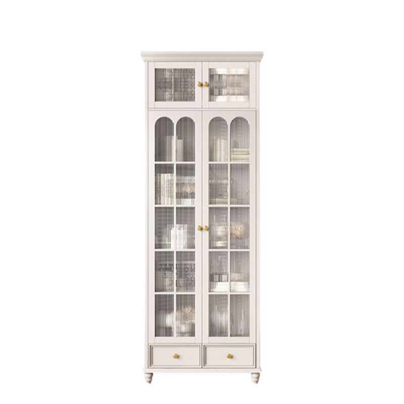 Bibliothèque de style moderne et minimaliste, Blanc