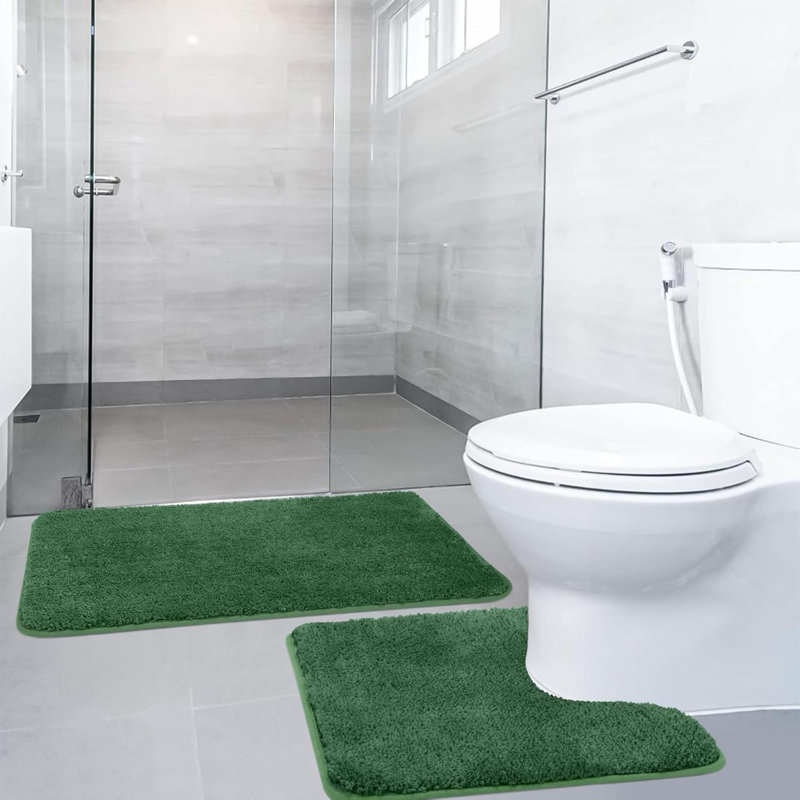 Bath Mat, Dark Green