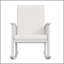Chaise berçante en acacia