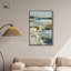 Décoration murale verte Eroding Shores par Art Remedy-118165110-118165109