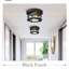Plafonnier encastré 2 lumières 10 pouces Farmhouse